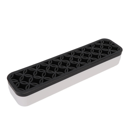 (Black) Tragbare Kosmetik-Bürsten-Nagelstift-Box Schwarz 1