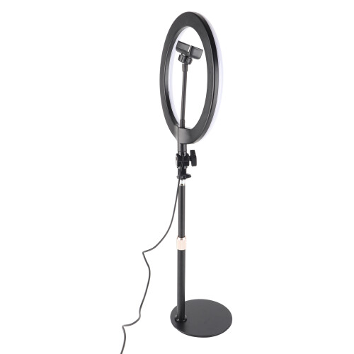 (Black) Luce Anulare LED Studio Nera 2