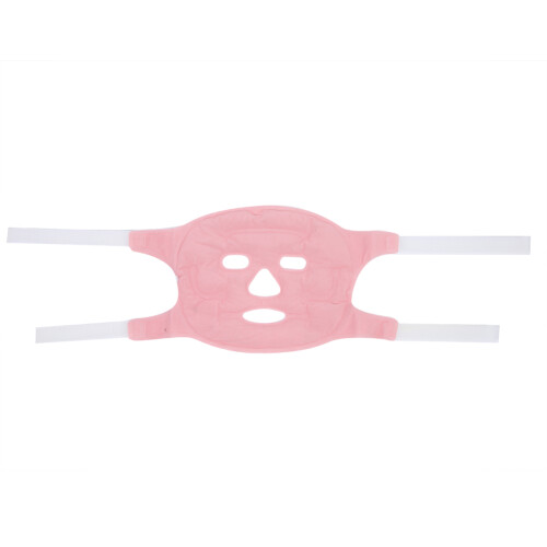 (Pink) Cold Compress Ice Pack for Puffy Eyes Headaches 2