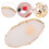 Witte Resin Nail Art Mixschotel Houder 4