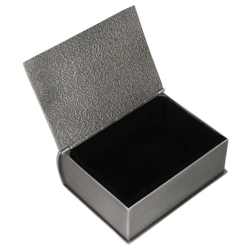 Metall Retro Schmuckbox für Halsketten 1