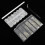 (4pcs/Set) 4x Nail-Art-Zange mit Punktierstift Set 3