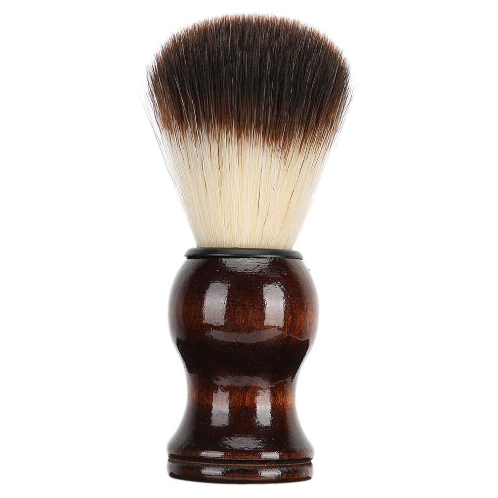 Men Portable Beard Brush Salon Facial Cleaning Shaving Grooming Tool