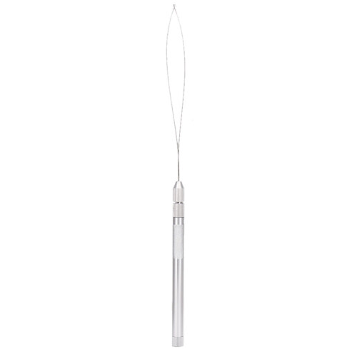 Aluminiumgriff-Ziehloop-Nadel Micro-Beads Looper Fadenführer 2