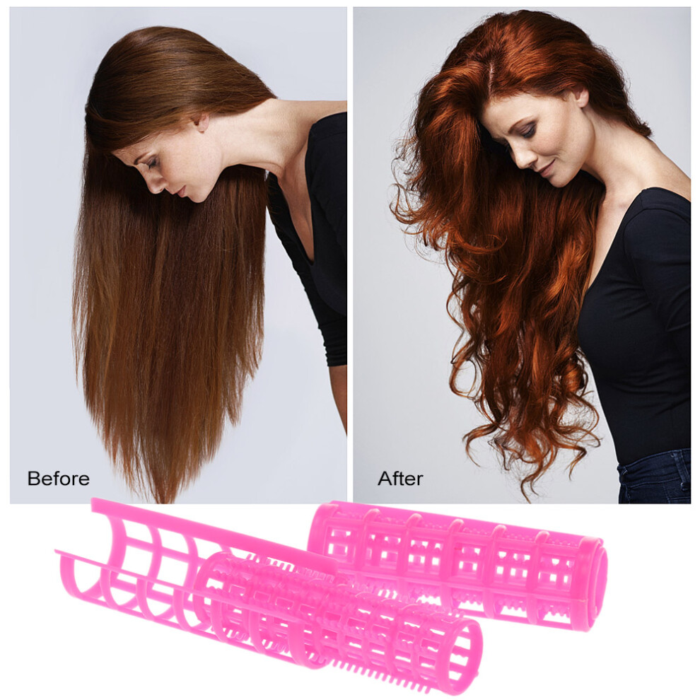 12PCS Plastic Hair Curlers for Styling DIY