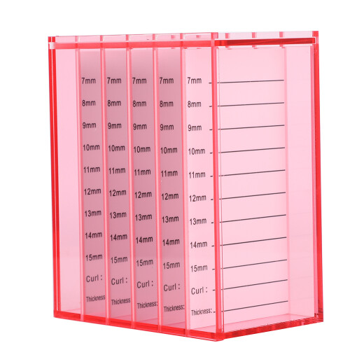 (False Eyelashes Organizer) 5-laags wimper box