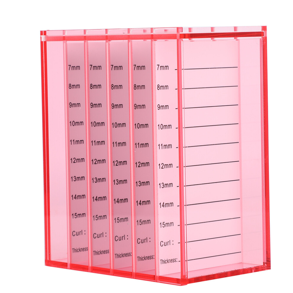 (False Eyelashes Organizer) 5 Layers False Eyelashes Organizer Storage Box Makeup Tool