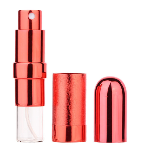 6ML Nachfüllbare Parfümflasche Glas Rot 1