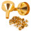 Metalen parfumdiffuser trechter draagbare vloeistofdoser 3