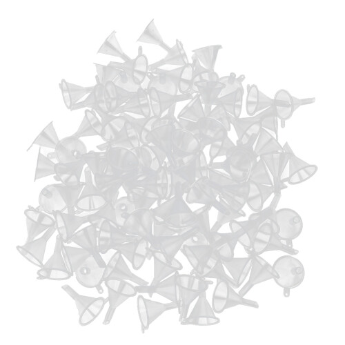 100 Stks Transparante Plastic Trechter