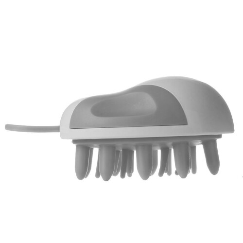 Silicone Shampoo Massage Brush Black 1