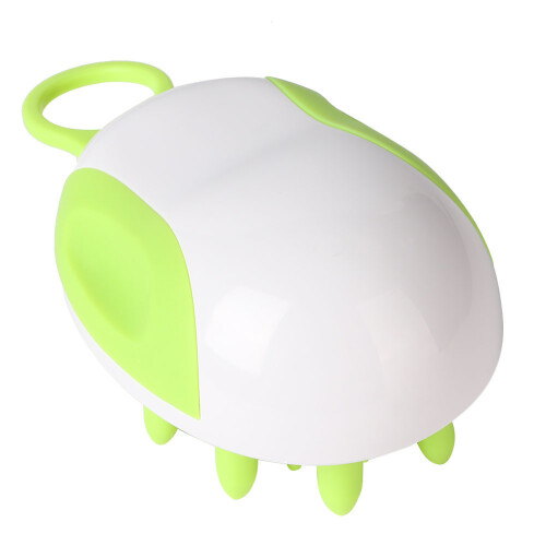 Silicone Shampoo Massage Brush Green 2
