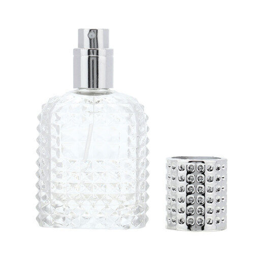 Tragbare Aluminium Parfümzerstäuber 30ml Silber 1