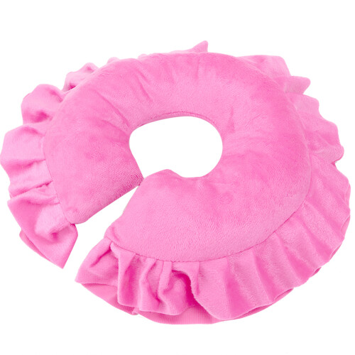 (Pink) U-vorm verwijderbaar gezichtskussen voor spa-massagebed 1