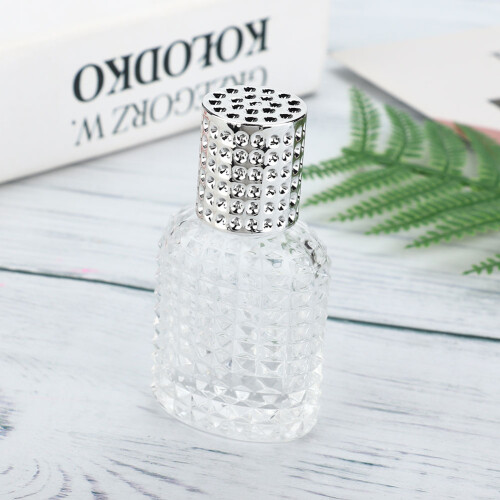 Tragbare Aluminium Parfümzerstäuber 30ml Silber 2