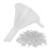 100 Stks Transparante Plastic Trechter 4