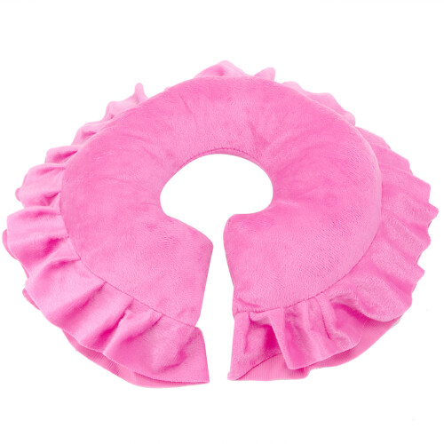 (Pink) U-vorm verwijderbaar gezichtskussen voor spa-massagebed 2