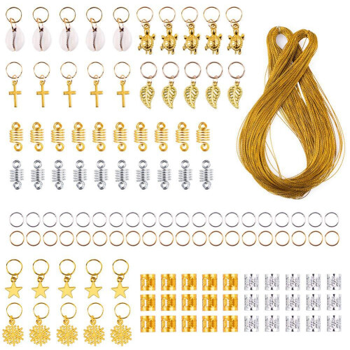 Zöpfe Schneeflocken Blatt Haarringe Clips Accessoires 1