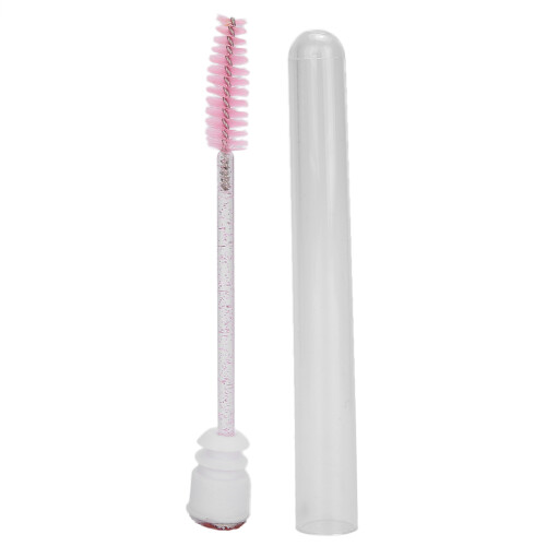 (Pink) Pink Crystal Mascara & Eyebrow Applicator 1