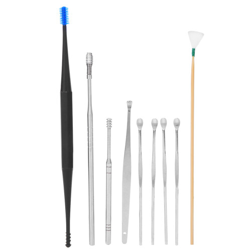 9pcs Stainless Steel Ear Wax Pickers 1