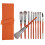 (Auburn) 10pc Cosmetic Makeup Brush Set with Bag 2
