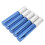 (Royal Blue) 5x Glas-Rollerflasche Parfümspender Royalblau 3