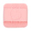 (Pink) Siliconen shampoo borstel massage 2