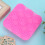 (Rose Red) Siliconen shampoo borstel massage 4