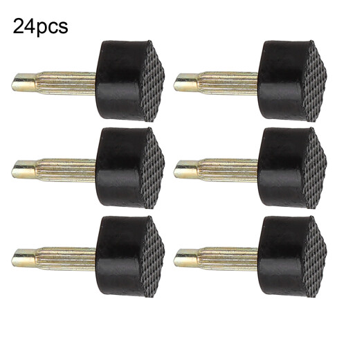 24x Hochabsatz-Spitzenschutz rutschfest 9x9mm 1