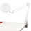 (White) Opklapbare LED Vergrootglaslamp 5X Wit 2