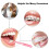 60x Interdental Brushes Oral Hygiene Kit 5