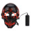 Skull LED Light Mask Cosplay Halloween 1