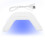(White) Mini Lampada UV 2W per Gel e Smalto Bianca 1