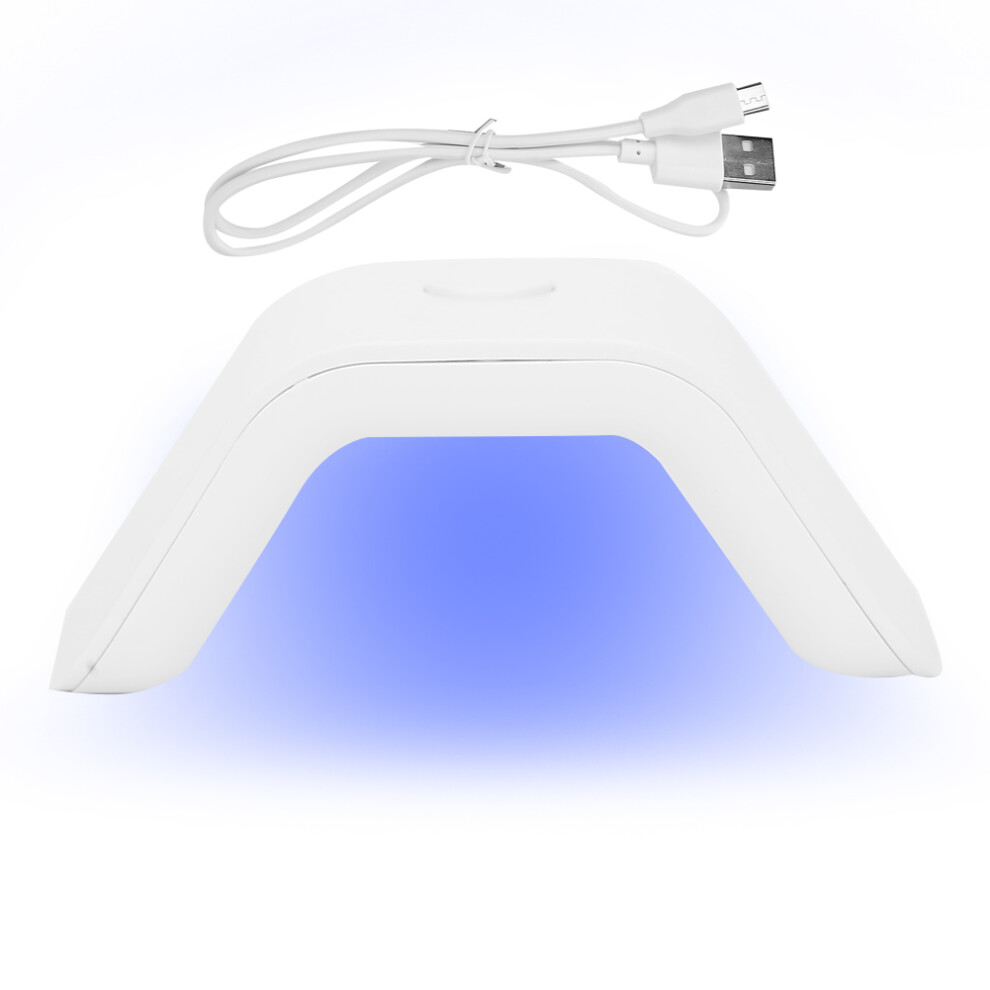 White (White) 2W Uv Lamp Mini Nail Polish Dryer Gel Curing Lamp