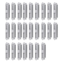25 Stück Dauerwellenstäbe Lockenwickler mit Clips