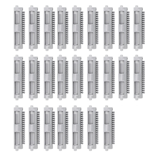 25 Stück Dauerwellenstäbe Lockenwickler mit Clips