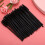 (Black) 100 Pcs Disposable Eyelash Brush Black 3