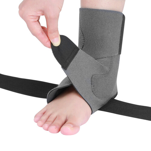 (One pack) Grey Ankle Guard PE Plate One Size 2