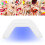 (White) Mini Lampada UV 2W per Gel e Smalto Bianca 5