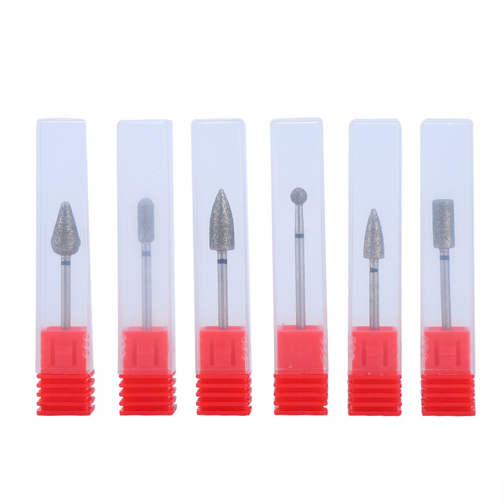 6pcs Nail Grinding Sanding Bit for Electric Drill Accessory