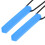 (Blue) 2pcs Silicone Teether High Temp Waterproof Sky Blue 4