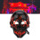 Skull LED Light Mask Cosplay Halloween 5