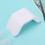 (White) Mini Lampada UV 2W per Gel e Smalto Bianca 4