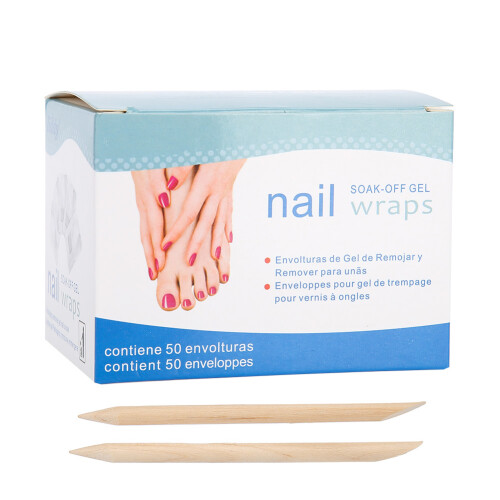 50x Nagellackentferner-Folien