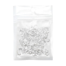 500st Metalen Cirkel Nagelsticker #10