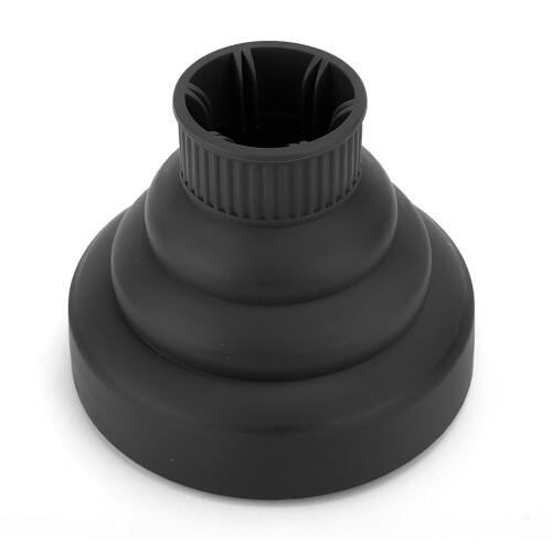 Profi-Faltbarer Haartrockner-Diffusor Schwarz 1