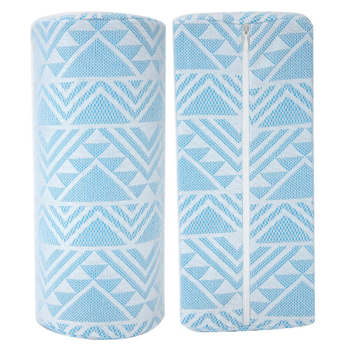 (Blue) Cuscino Nail Art Semicircolare 3 Colori 2