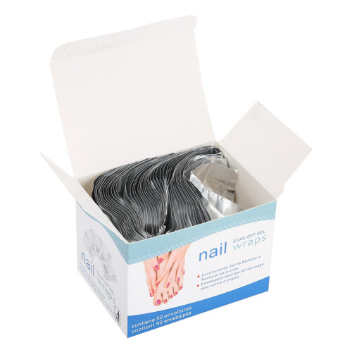 50x Nagellackentferner-Folien 2