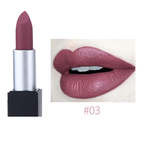 Women Matte Lipstick Moisturizing Long Lasting (#03)