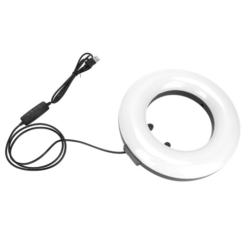 Dimmbares LED-Ringlicht mit Ständer für Video Live 1